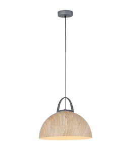 Ligna Dome Pendant Light - Natural Oak - Boho Bliss
