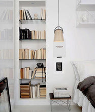 Load image into Gallery viewer, Ligna Ellipse Pendant Light - Natural Oak - Boho Bliss