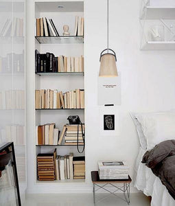 Ligna Ellipse Pendant Light - Natural Oak - Boho Bliss