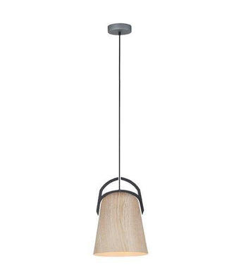Ligna Ellipse Pendant Light - Natural Oak - Boho Bliss