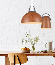Load image into Gallery viewer, Ligna Ellipse Pendant Light - Salem Oak - Boho Bliss