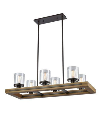 Maki Rectangle Pendant Light - Boho Bliss