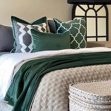 Load image into Gallery viewer, Malibu Cushion Cover - Green - Boho Bliss
