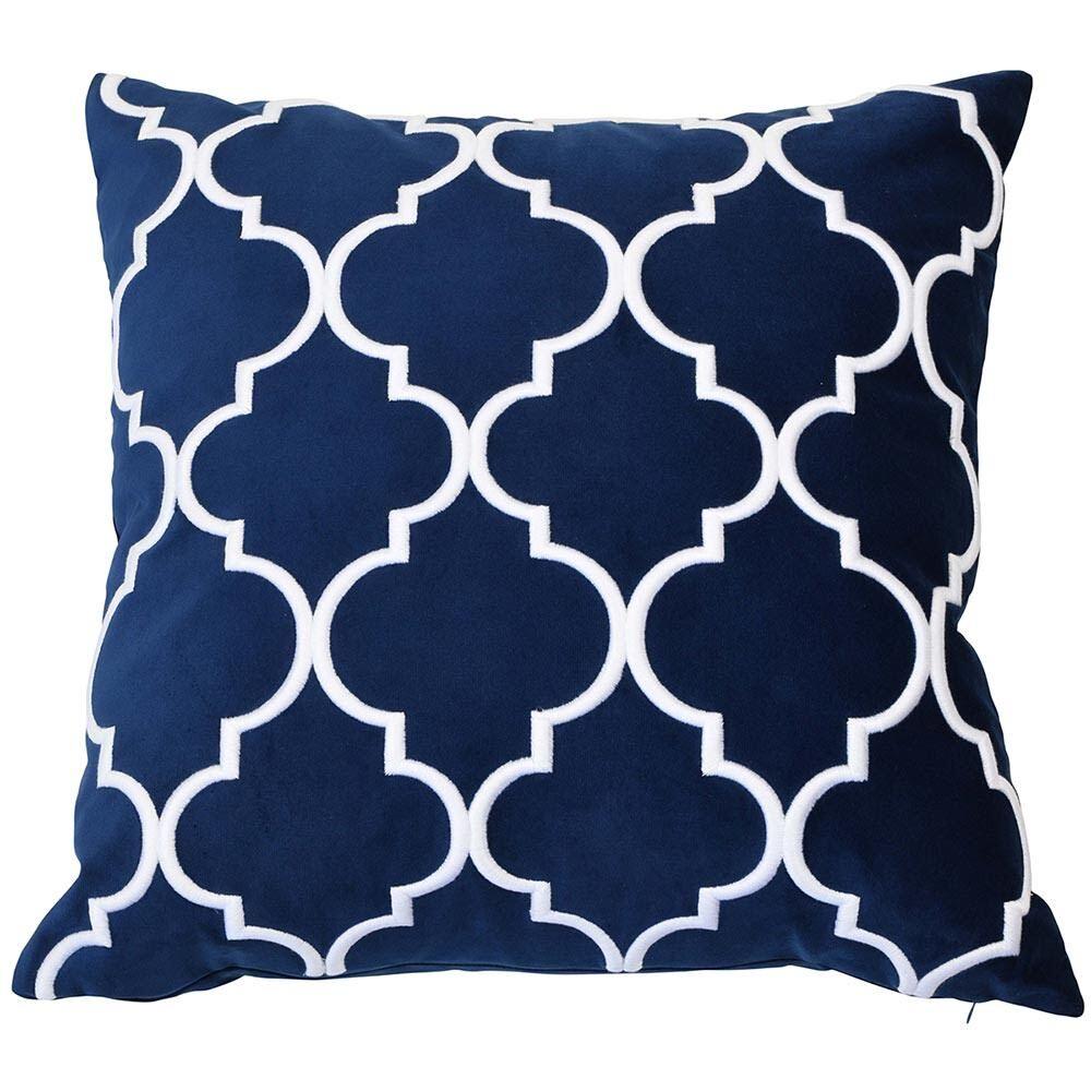 Malibu Cushion Cover - Navy - Boho Bliss