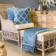 Malibu Cushion Cover - Ocean - Boho Bliss