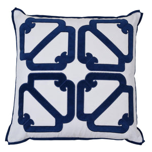 Manly Cushion Cover - Navy - Boho Bliss