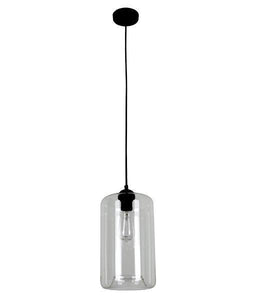 Masine Oblong Pendant Light - Clear Glass - Boho Bliss