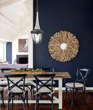 Load image into Gallery viewer, Mebalon Pendant Light - Weathered Charcoal With Washed Wood - Boho Bliss