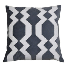 Load image into Gallery viewer, Mosman Cushion Cover - Grey - Boho Bliss