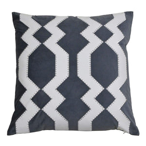 Mosman Cushion Cover - Grey - Boho Bliss