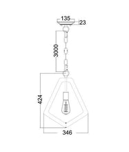 Load image into Gallery viewer, Orbital 1 Globe Pendant Light - Polished Nickel - Boho Bliss