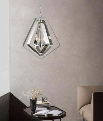 Orbital 3 Globe Pendant Light - Polished Nickel - Boho Bliss