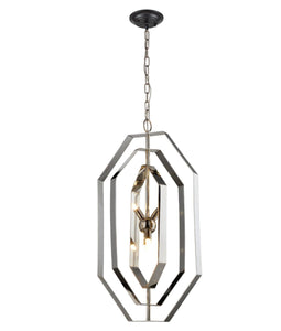 Orbital 4 Globe Pendant Light - Polished Nickel - Boho Bliss
