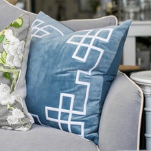 Load image into Gallery viewer, Palm Springs Cushion Cover - Ocean - Boho Bliss
