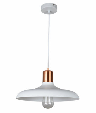 Pastella Dome Pendant Light - Matt White - Boho Bliss