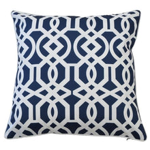 Load image into Gallery viewer, Portofino Cushion Cover - Navy - Boho Bliss