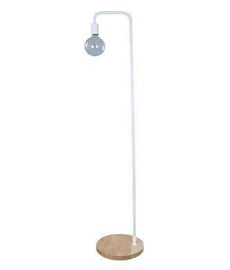 Punning Floor Lamp - White - Boho Bliss