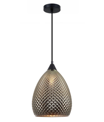 Rictase Ellipse Pendant Light - Chrome Glass - Boho Bliss