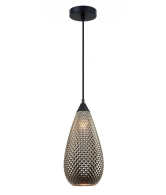 Rictase Tear Drop Pendant Light - Chrome Glass - Boho Bliss