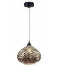 Load image into Gallery viewer, Rictase Wine Glass Pendant Light - Chrome Glass - Boho Bliss