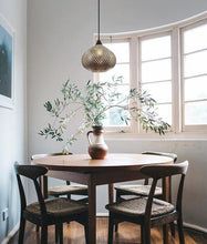 Load image into Gallery viewer, Rictase Wine Glass Pendant Light - Chrome Glass - Boho Bliss