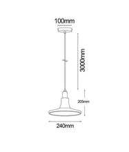 Load image into Gallery viewer, River Martini Glass Pendant Light - Boho Bliss