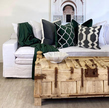 Load image into Gallery viewer, Rodeo Luxury Throw - Green - Boho Bliss
