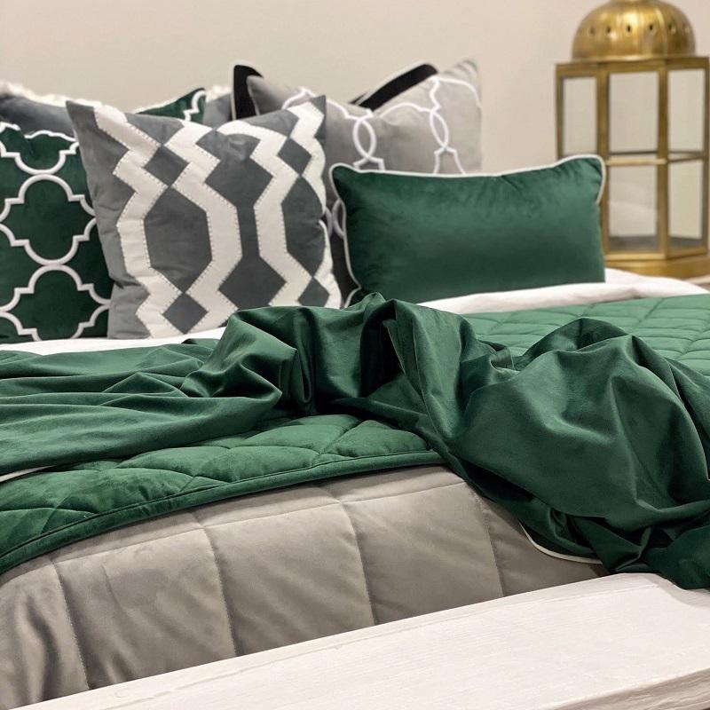 Rodeo Luxury Throw - Green - Boho Bliss