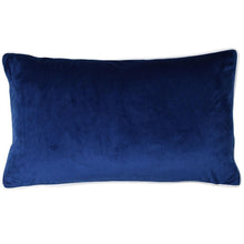 Load image into Gallery viewer, Rodeo Rectangle Cushion Cover - Navy - Boho Bliss