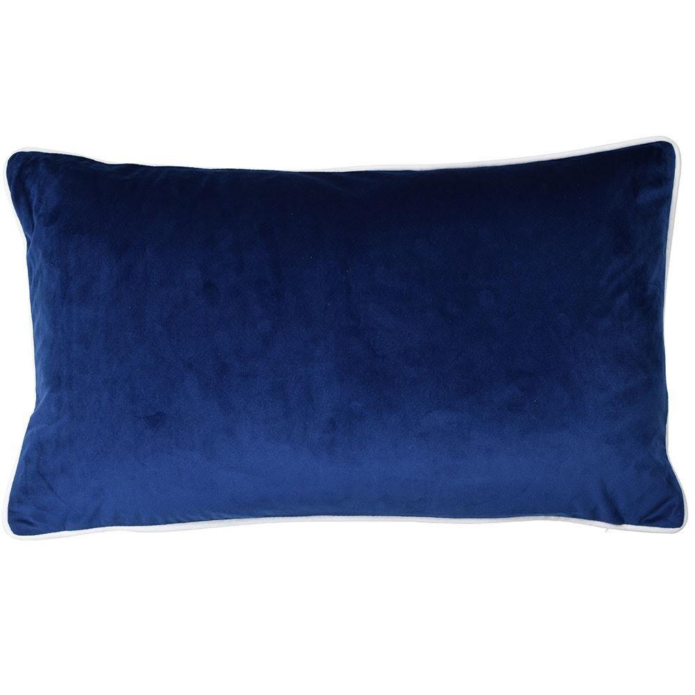 Rodeo Rectangle Cushion Cover - Navy - Boho Bliss
