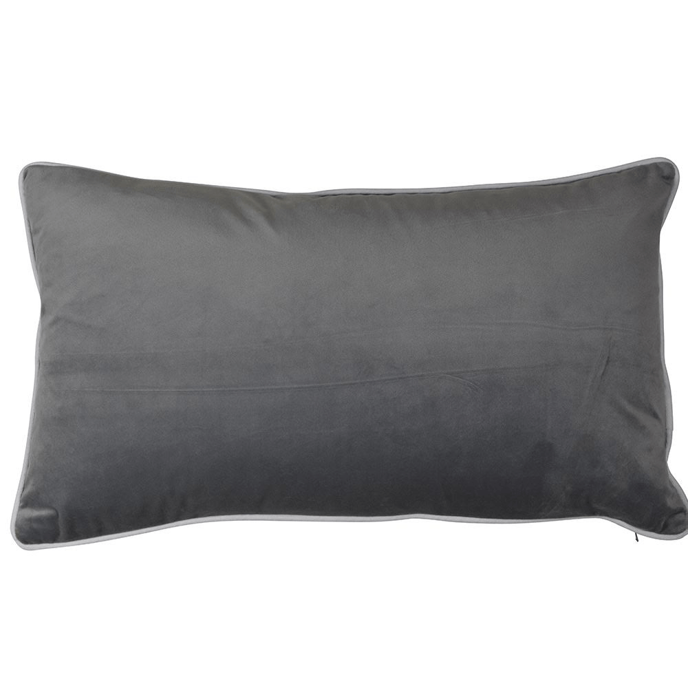 Rodeo Rectangle Cushion Cover - Silver - Boho Bliss