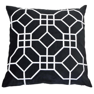San Diego Cushion Cover - Black - Boho Bliss