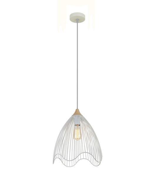Spaggia Cone Pendant Light - White - Boho Bliss
