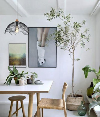 Spaggia Dome Pendant Light - Black - Boho Bliss