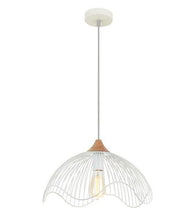 Load image into Gallery viewer, Spaggia Dome Pendant Light - White - Boho Bliss