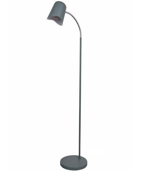 Swan Floor Lamp - Matt Green - Boho Bliss
