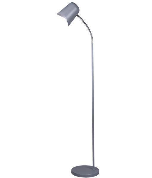 Swan Floor Lamp - Matt Grey - Boho Bliss