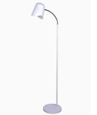 Swan Floor Lamp - Matt White - Boho Bliss