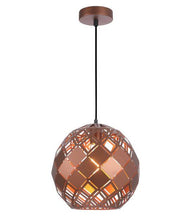 Load image into Gallery viewer, Taile Large Pendant Light - Coffee - Boho Bliss