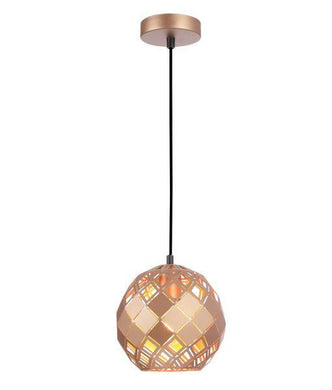 Taile Small Pendant Light - Champagne Gold - Boho Bliss