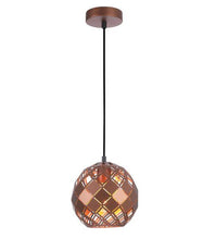 Load image into Gallery viewer, Taile Small Pendant Light - Coffee - Boho Bliss