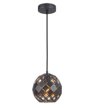 Load image into Gallery viewer, Taile Small Pendant Light - Matt Black - Boho Bliss
