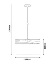 Load image into Gallery viewer, Tamboro Pendant Light - White - Boho Bliss