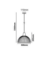 Load image into Gallery viewer, Tandy Pendant Light - White - Boho Bliss