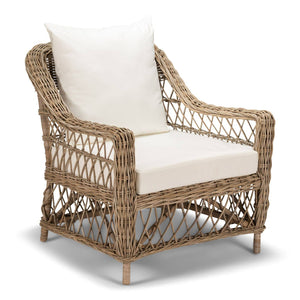 Tia Armchair - Kubu Grey - Boho Bliss