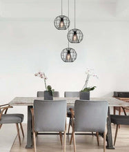 Load image into Gallery viewer, Turvy Pendant Light - Matt Black - Boho Bliss