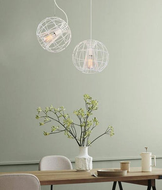 Turvy Pendant Light - Matt White - Boho Bliss