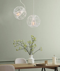 Turvy Pendant Light - Matt White - Boho Bliss